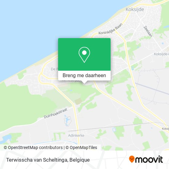 Terwisscha van Scheltinga kaart