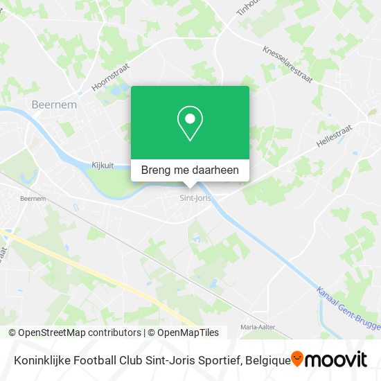 Koninklijke Football Club Sint-Joris Sportief kaart