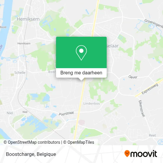 Boostcharge kaart