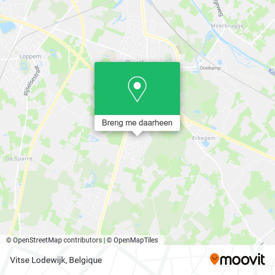 Vitse Lodewijk kaart