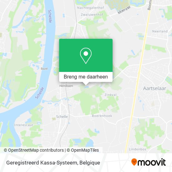Geregistreerd Kassa-Systeem kaart