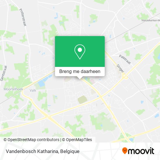 Vandenbosch Katharina kaart