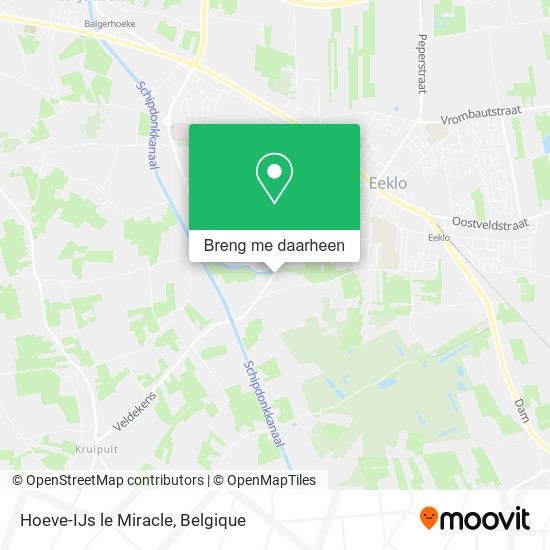 Hoeve-IJs le Miracle kaart