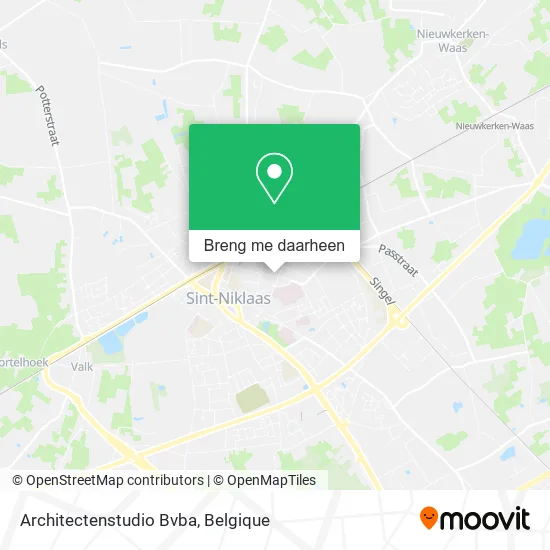 Architectenstudio Bvba kaart