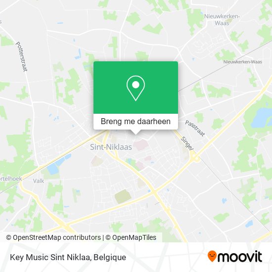 Key Music Sint Niklaa kaart