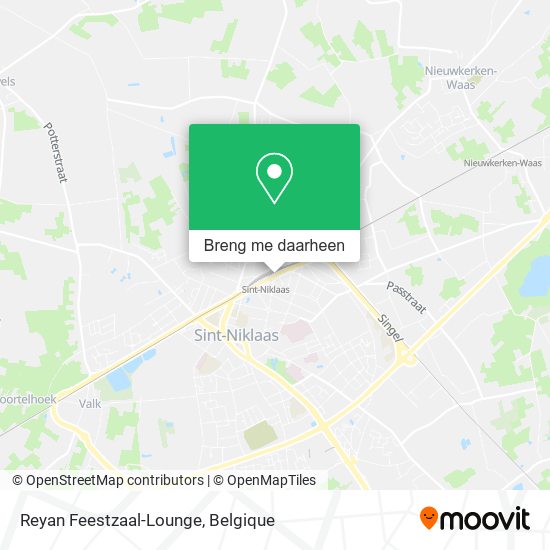 Reyan Feestzaal-Lounge kaart