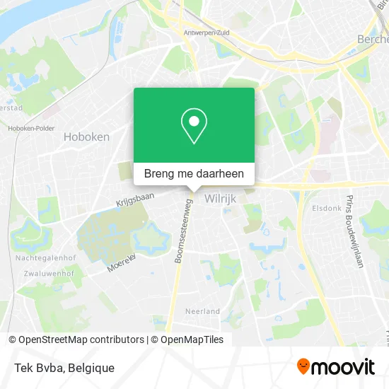 Tek Bvba kaart