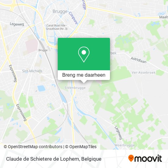 Claude de Schietere de Lophem kaart