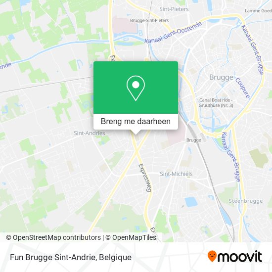 Fun Brugge Sint-Andrie kaart