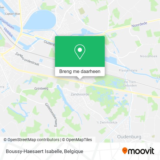 Boussy-Haesaert Isabelle kaart