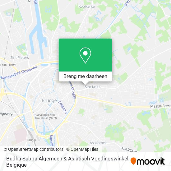 Budha Subba Algemeen & Asiatisch Voedingswinkel kaart