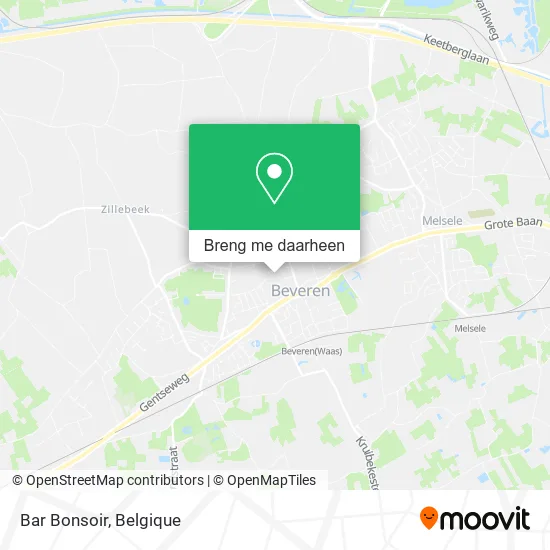 Bar Bonsoir kaart