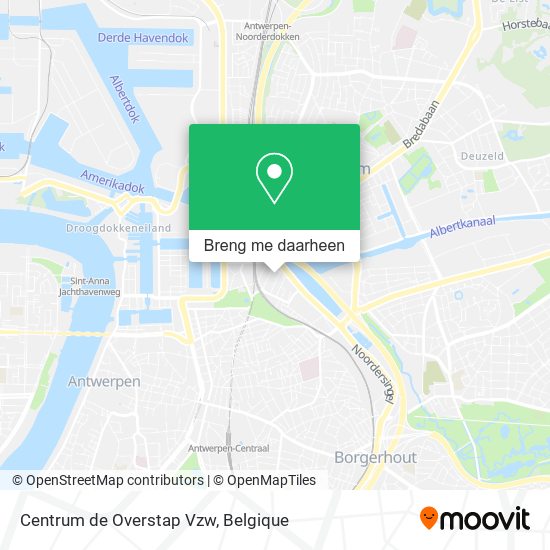 Centrum de Overstap Vzw kaart