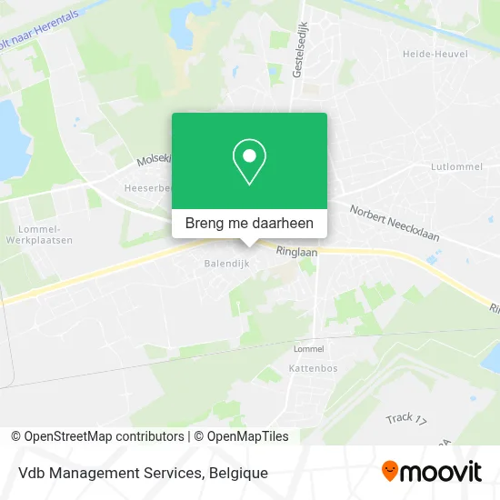 Vdb Management Services kaart