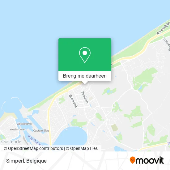 Simperl kaart