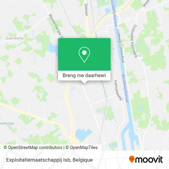 Exploitatiemaatschappij Isb kaart