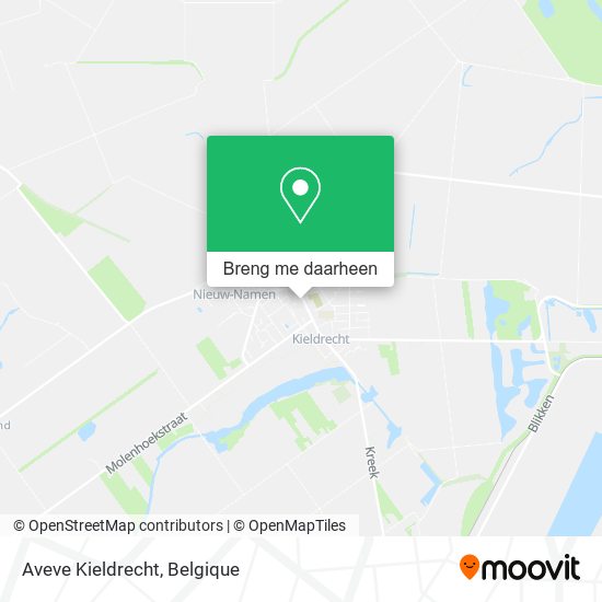 Aveve Kieldrecht kaart