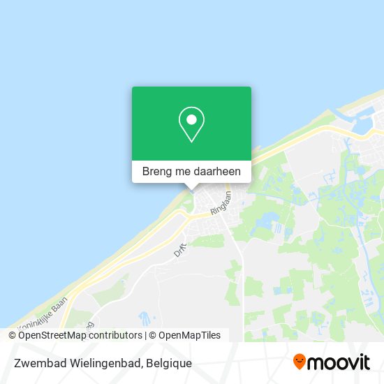 Zwembad Wielingenbad kaart