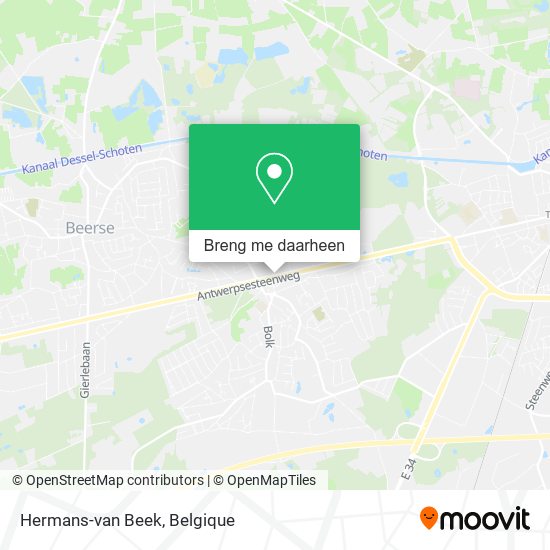 Hermans-van Beek kaart
