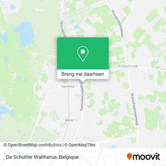 De Schutter Waltherus kaart