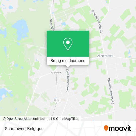 Schrauwen kaart