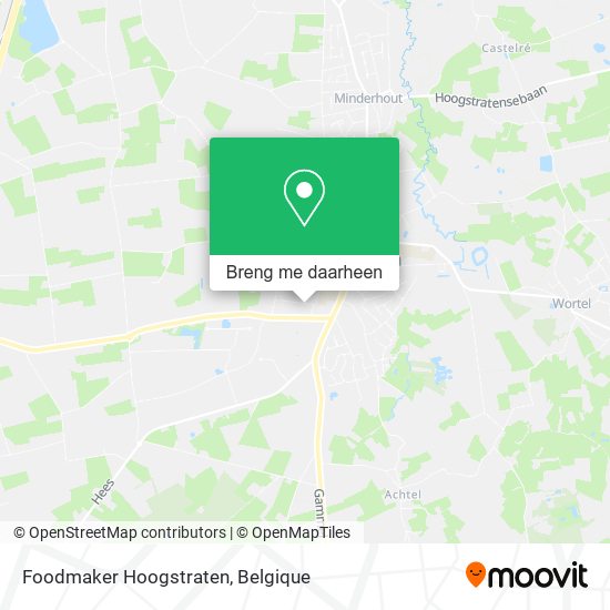Foodmaker Hoogstraten kaart