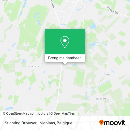 Stichting Brouwerij Nicolaas kaart