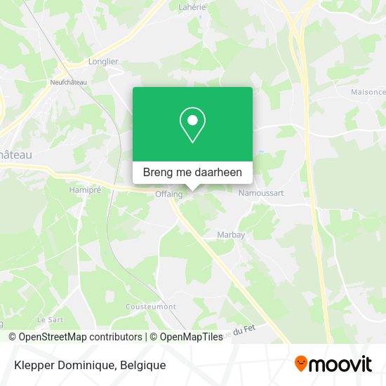 Klepper Dominique kaart