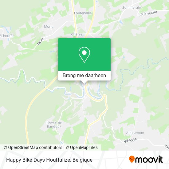 Happy Bike Days Houffalize kaart