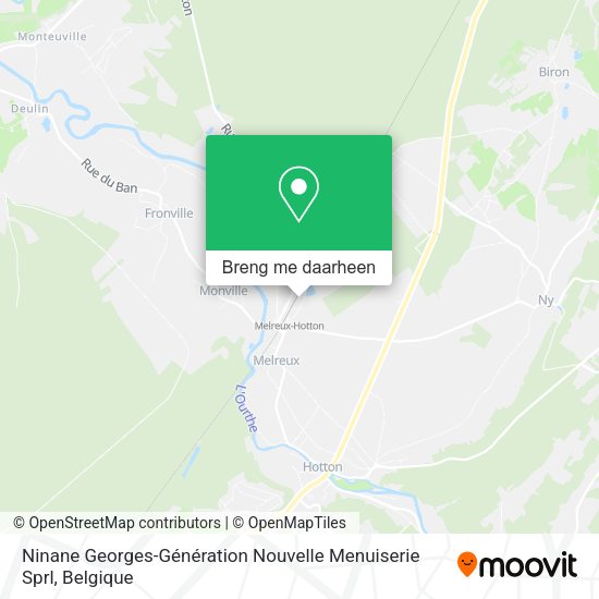 Ninane Georges-Génération Nouvelle Menuiserie Sprl kaart