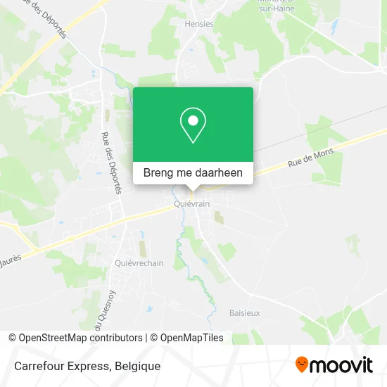 Carrefour Express kaart