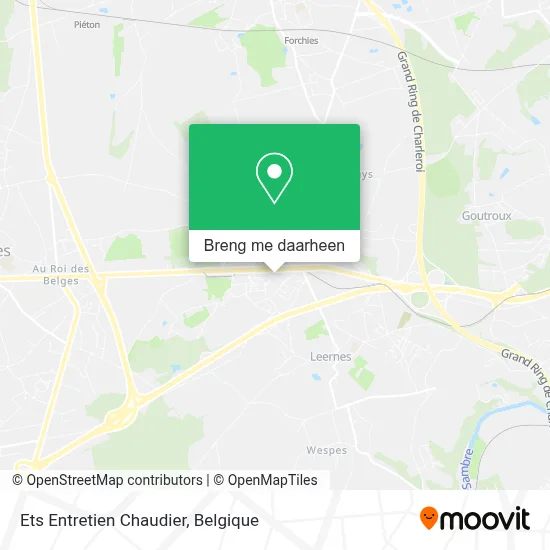 Ets Entretien Chaudier kaart