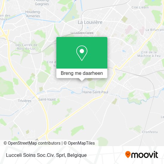 Lucceli Soins Soc.Civ. Sprl kaart