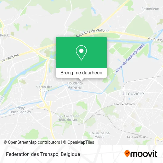 Federation des Transpo kaart