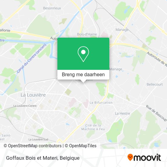 Goffaux Bois et Materi kaart