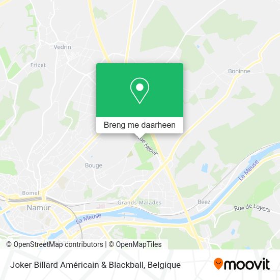 Joker Billard Américain & Blackball kaart