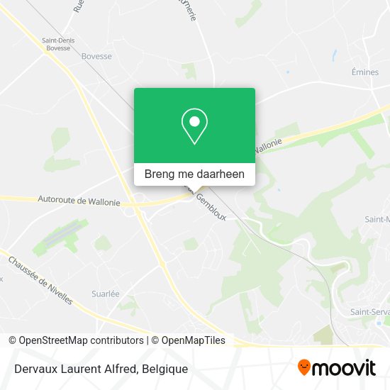 Dervaux Laurent Alfred kaart