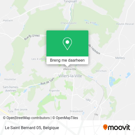 Le Saint Bernard 05 kaart