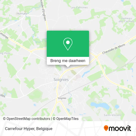 Carrefour Hyper kaart