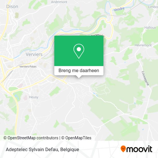 Adeptelec Sylvain Defau kaart