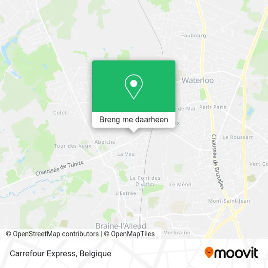 Carrefour Express kaart