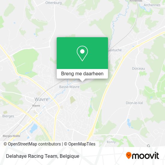 Delahaye Racing Team kaart