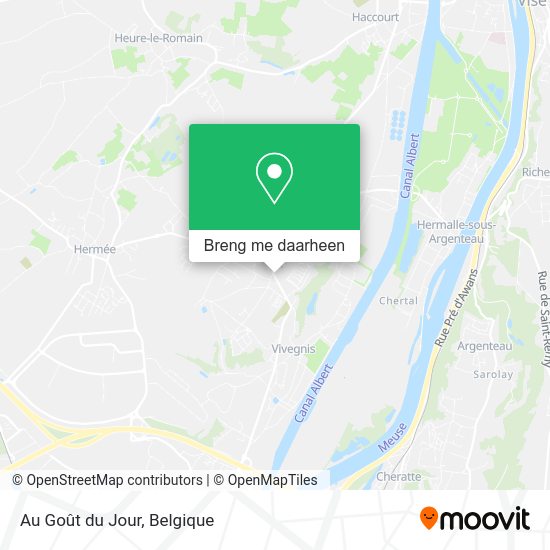 Au Goût du Jour kaart