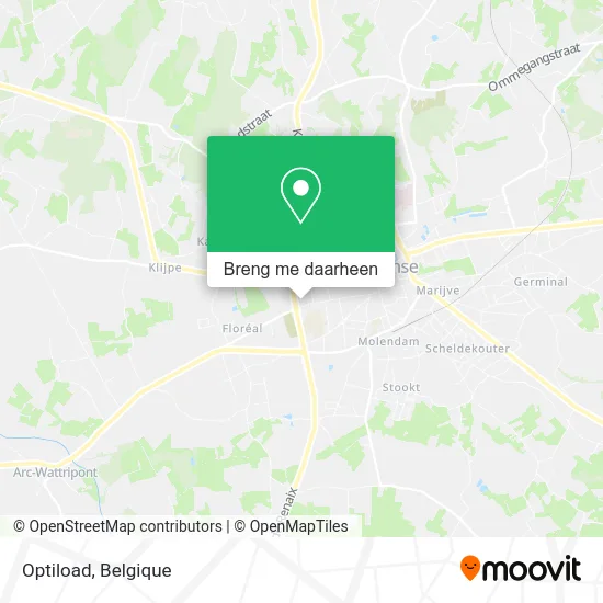 Optiload kaart