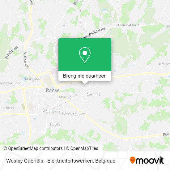 Wesley Gabriëls - Elektriciteitswerken kaart