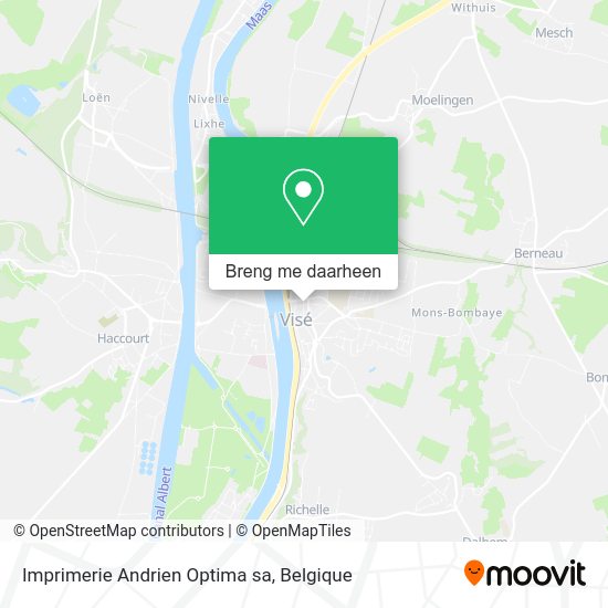 Imprimerie Andrien Optima sa kaart