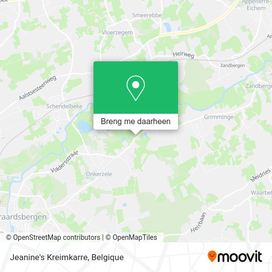 Jeanine's Kreimkarre kaart