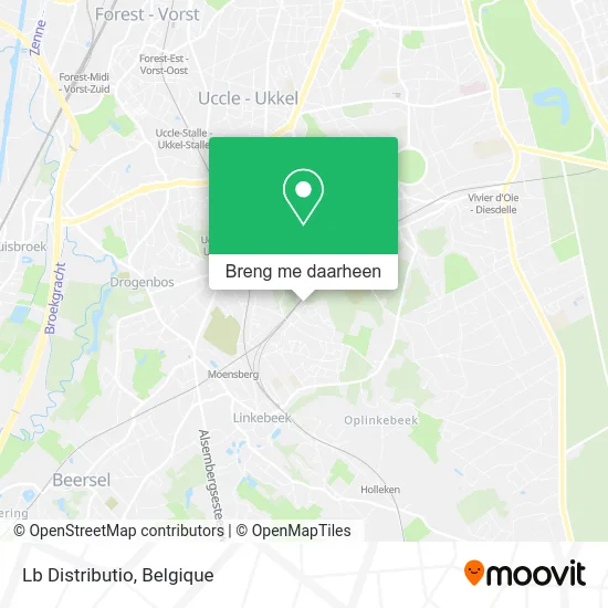 Lb Distributio kaart