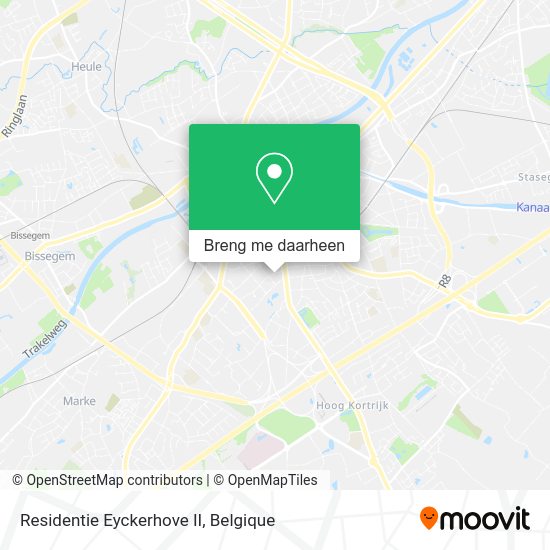 Residentie Eyckerhove II kaart