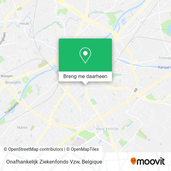 Onafhankelijk Ziekenfonds Vzw kaart